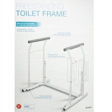 Toilet Frame for Disabled and Elderly white cheap