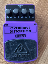 Behringer OD300 Overdrive Distortion Guitar Pedal - in *VERY GOOD CONDITION*