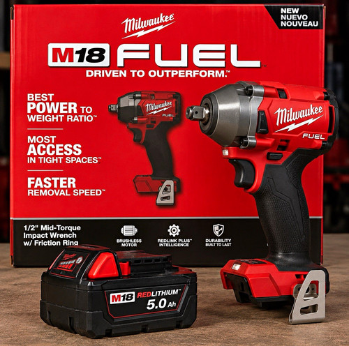 Milwaukee m18 fuel - milwaukee, 1/2”