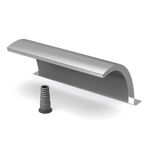 Stainless steel arc waterfall - stainless,