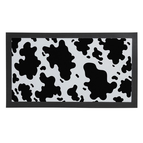 Cow print bar mat non - print, non-slip
