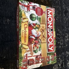 Christmas Monopoly Board Game