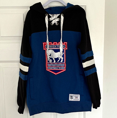 Ipswich town blue lace - lace, neck