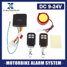 DC 9-24V Motorcycle Scooter Anti-theft Alarm System Remote Control Silent Set