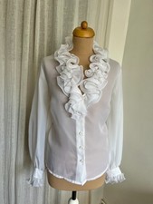 Vintage Zogbaum White Ruffle