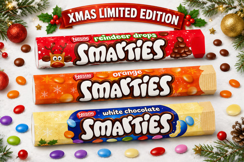 Smarties xmas limited edition - xmas,