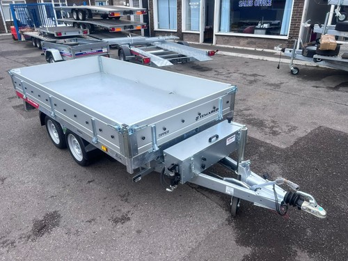 Electric tipping trailer - electric,
