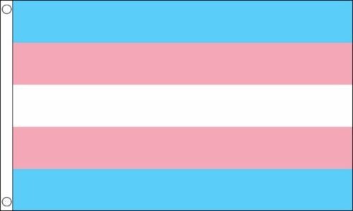 Transgender flag 3 - x, 3'