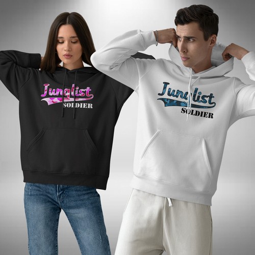 Junglist soldier adult hoodie - junglist,