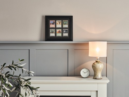 Trading card frame - frame, |