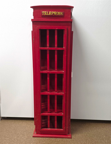 Vintage red london - red, telephone