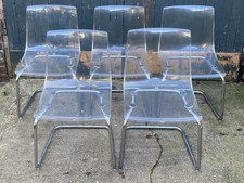 Set of 4 IKEA TOBIAS Clear
