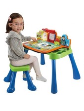 VTech Learn & Draw Activity Desk Interactive Learning Table, Drawing Activities