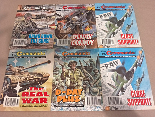 Commando war comics mixed lot - commando,