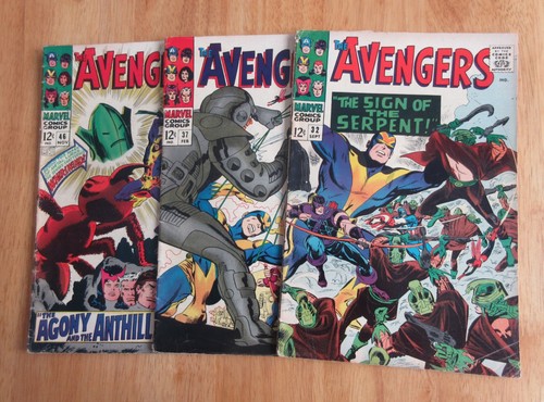 Lot 1966 67 avengers - of, *3*
