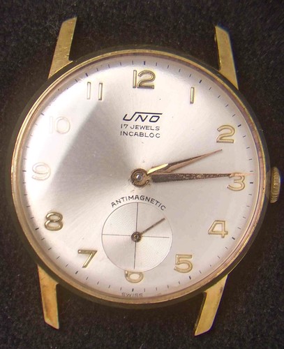 Uno sub dial men - uno, hand-wind