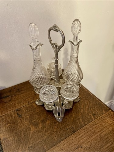 French cruet set - cruet, complete