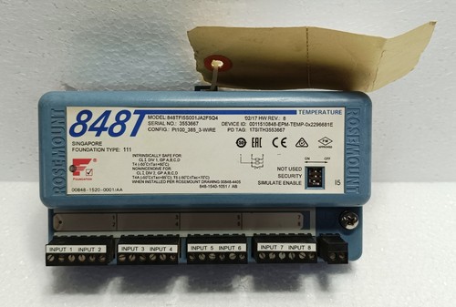 Rosemount 848t fieldbus - 848t,