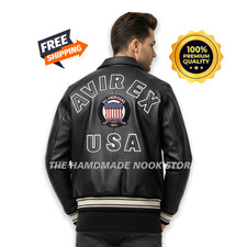 Men's Avirex Black Real