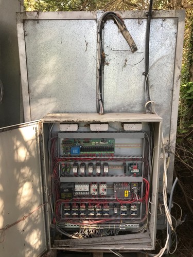 Chamber burner control box - burner,