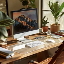 Clear or Frosted Desk Mat Pad