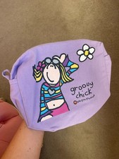 Groovy Chick Makeup Bag Toiletry Bag New With Tags