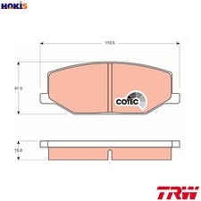 BRAKE PAD SET DISC BRAKE