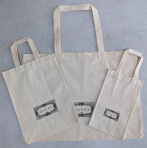 Gucci cotton tote bags - gucci,