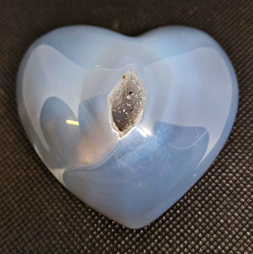 Orca agate druzy quartz geode - quartz,