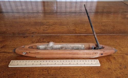 Antique weaving boat - weaving,