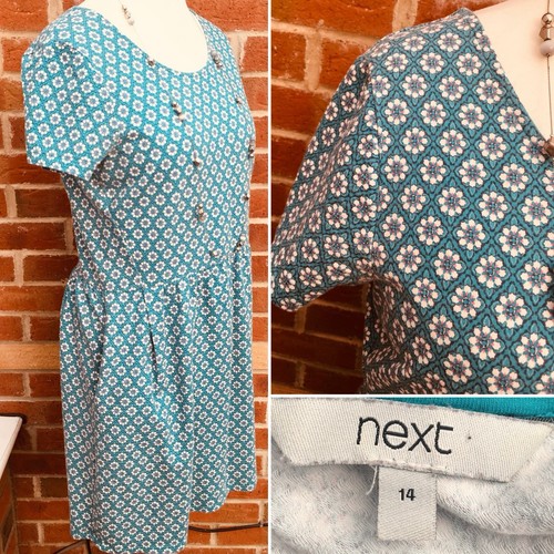 Next size green white - next,