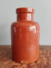 Antique stoneware cream pot - stoneware,