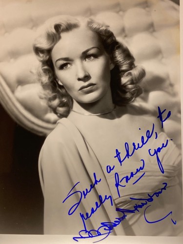 Hand signed barbara knudson - signed,