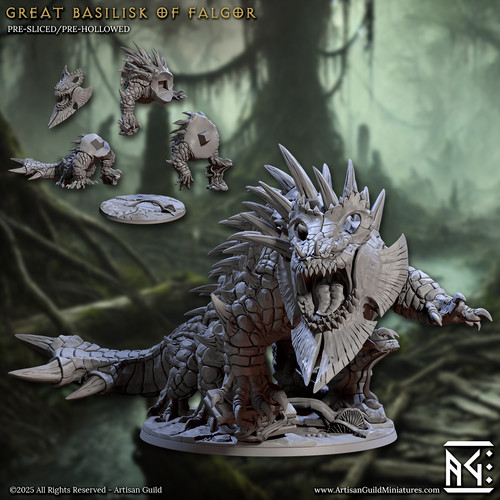 Epic basilisk boss wyvern - basilisk,