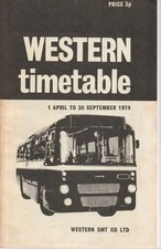 WESTERN SCOTTISH BUS TIMETABLE