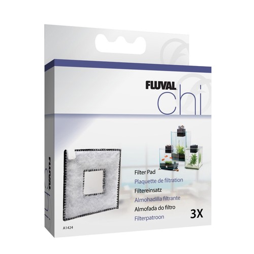 Fluval chi filter pad pack - chi, 3