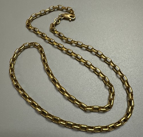 9ct chain necklace yellow - 9ct,
