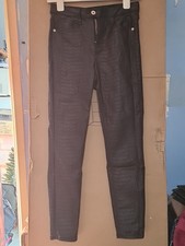 River Island - Leather Womens Trousers - Size 10XS