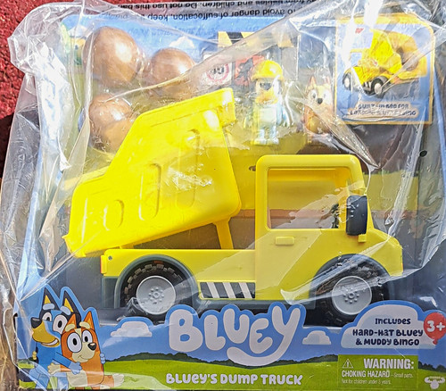 Bluey dump truck toy - bluey, vehicle