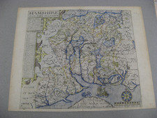 100% ORIGINAL HAMPSHIRE MAP BY