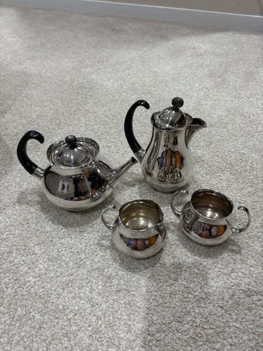 Mappin webb 4 piece - webb:, silver
