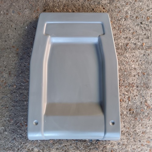 Seat back panel fibreglass - back, (fibreglass
