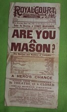 Theatre Poster, 1923, Royal Court Theatre & Opera House - Liverpool