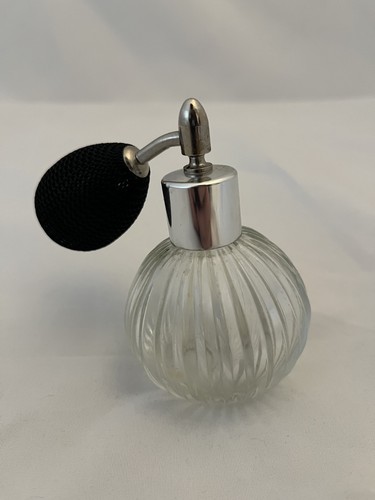 Pressed glass refillable round - pressed,