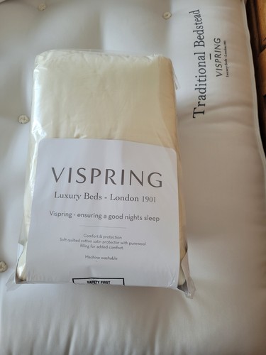 New vispring cotton satin - new,