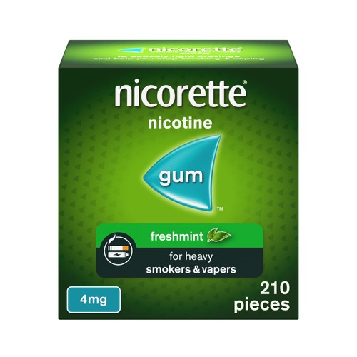 Nicorette freshmint 4mg gum - nicorette,