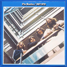 The BEATLES '1967 to 1970' Blue Album UK Double LP 'SUPERB NEAR MINT'