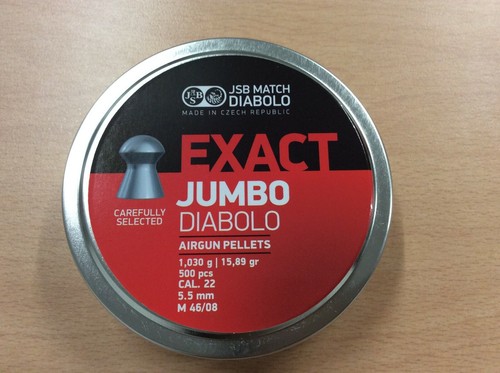 Jsb exact jumbo diabolo - jumbo, .22