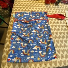 Tots Bots Wet&dry Nappy Bags / Rainbow