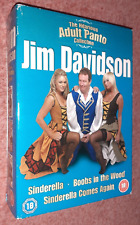 Jim Davidson Comedy Collection 2 DVD Boxset  (Sinderella 1 & 2 And Boobs Wood )